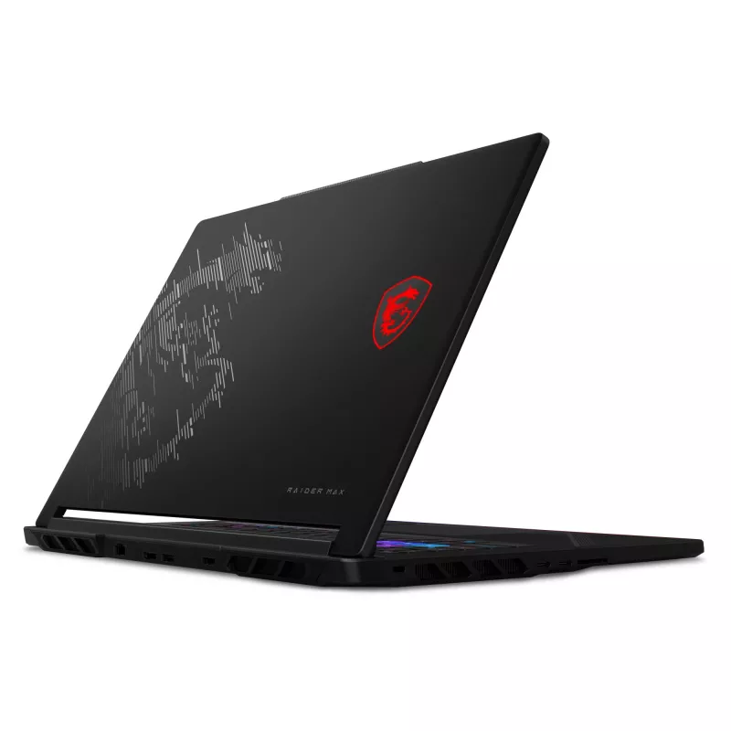 MSI Raider 16 Max HX B2WJ-038NL Žaidimų nešiojamas kompiuteris, Intel Core Ultra 9 290HX Plus, 32GB DDR5, 1TB SSD, RTX 5090, 16 inch QHD+, Windows 11 Home, juodas