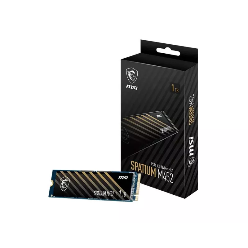 MSI Spatium M452 1TB M.2 2280 PCIe Gen4 x4 NVMe SSD