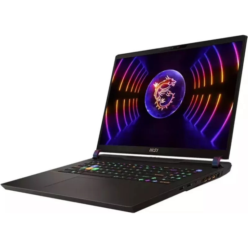 MSI Vector 17 HX AI A2XWHG-041 žaidimų nešiojamasis kompiuteris, Intel Core Ultra 9 185H, 32GB DDR5 RAM, 1TB NVMe SSD, 17.3 inch WQXGA 240Hz, NVIDIA GeForce RTX 4070, Windows 11 Home, Core Black