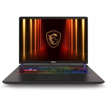 MSI Vector A16 HX A8WIG 16 colių WQXGA 240Hz žaidimų nešiojamasis kompiuteris - Ryzen 9 8945HS, RTX 4070, 32GB DDR5, 1TB SSD, Windows 11 Home, juodos spalvos
