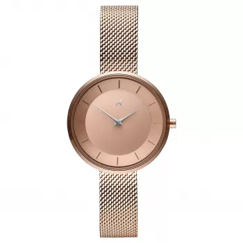 MVMT Nova Women's Rose Gold Stainless Steel Watch 32mm D-FB01-RGS