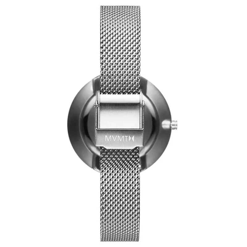 MVMT Women's D-FB01-S Signature Quartz Analog Watch 32mm Stainless Steel Mesh Bracelet Silver-Tone