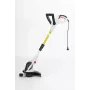 NAC 550W Elektrinė žoliapjovė TE55-DW su teleskopine rankena, 300mm pjovimo plotis, automatinis valo padavimas ir 90° kraštų pjovimo galvutė