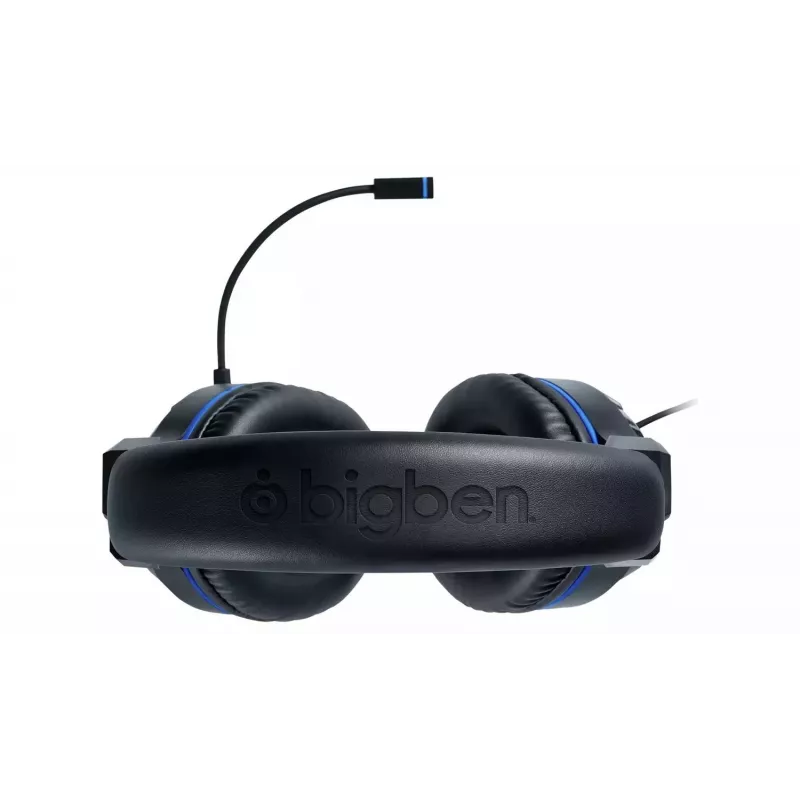 NACON Bigben žaidimų ausinės su mikrofonu PS4 V3 juoda/mėlyna