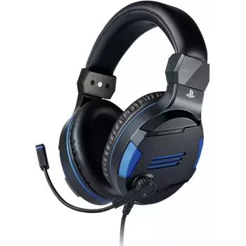 NACON Bigben žaidimų ausinės su mikrofonu PS4 V3 juoda/mėlyna