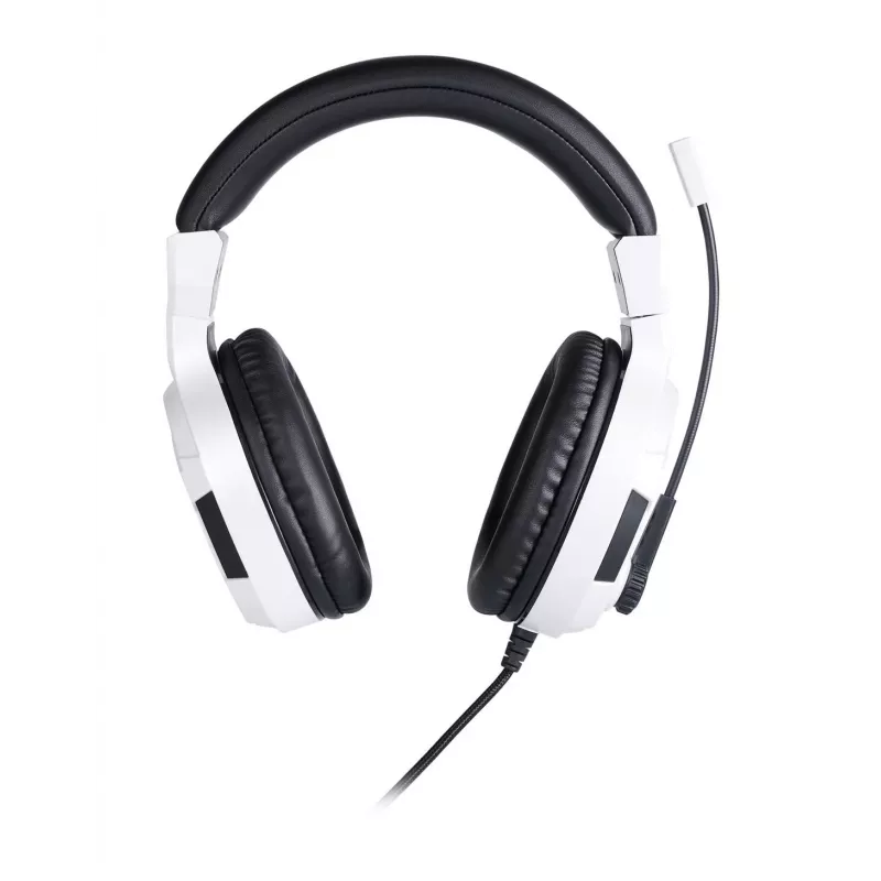 NACON PS4 Gaming Headset V3 White - laidinės ausinės su mikrofonu, skirtos PlayStation 4, PC, mobiliesiems