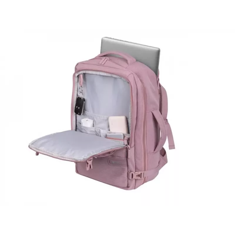 Natec Camel Lite 15.6 inch kuprinė nešiojamam kompiuteriui 19L rožinė