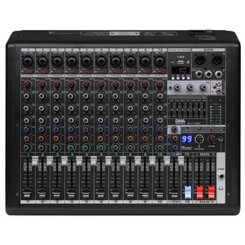 NATEC DNA HLC 10 MK2 Analog Sound Mixer 10 Channels
