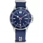 Nautica Men's NAPABS904 Analog Quartz Watch 43mm Blue Silicone Strap