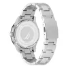 NAUTICA vyriškas NAPPBF201 kvarcinis analoginis laikrodis su mėlynu ciferblatu ir mėlyna silikonine juosta, 42 mm