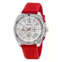 Nautica Men's Pacific Beach Chronograph Blue Dial Silicone Strap Watch NAPTCF205