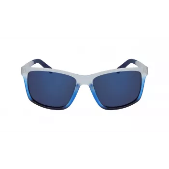 NAUTICA N3644SP-471 Vyriški poliarizuoti stačiakampiai akiniai nuo saulės, matinė juoda/pilka, 62 mm