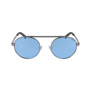 Nautica N4643SP-035 Vyriški poliarizuoti akiniai nuo saulės - Juodas rėmelis, pilki lęšiai, 51 mm