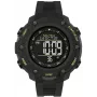 Nautica NAI19523G Vyriškas kvarcinis analoginis laikrodis iš nerūdijančio plieno ir silikono, 44 mm, juodas ciferblatas, data
