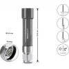Navilock GNSS antena N jungtis 18 dB aktyvi lauko pilka 10 cm (60738)