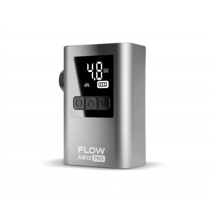Navitel Flow Air12 Pro kompaktiškas oro kompresorius 150 PSI skaitmeninis padangų pripūtimo prietaisas su LED šviesa ir laikymo maišeliu