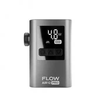 Navitel Flow Air12 Pro kompaktiškas oro kompresorius 150 PSI skaitmeninis padangų pripūtimo prietaisas su LED šviesa ir laikymo maišeliu