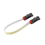 NEBO Bando 1K Strap Light 1000 Lumen USB-C įkraunamas priekinis žibintas su magnetiniu pagrindu - pilka