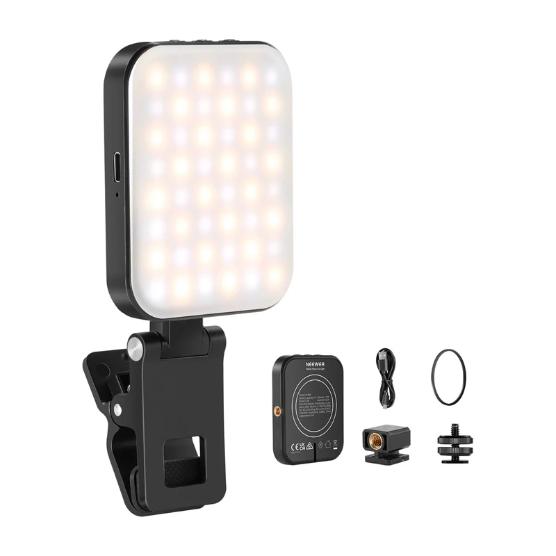 Neewer BL48B LED magnetinė asmenukės šviesa