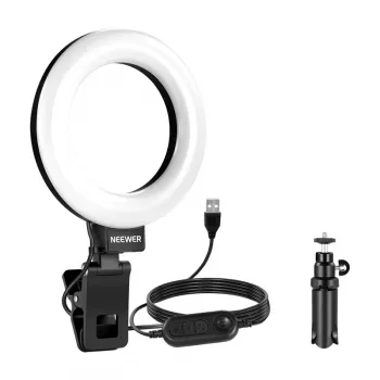 Neewer BR60 5 Clip-On Ring Light / Desk Stand