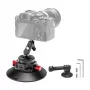 NEEWER CA013 Siurbtukinis laikiklis su 1/4 colio varžtu sportinėms kameroms (DJI Action, GoPro, Insta360)