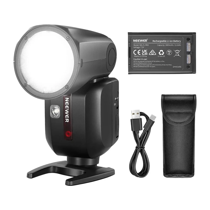Neewer Z2-S TTL Speedlite Flash, skirtas Sony fotoaparatams