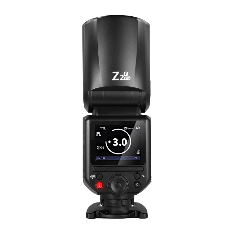 Neewer Z2PRO-F TTL Round Head Flash Speedlite su 3000mAh