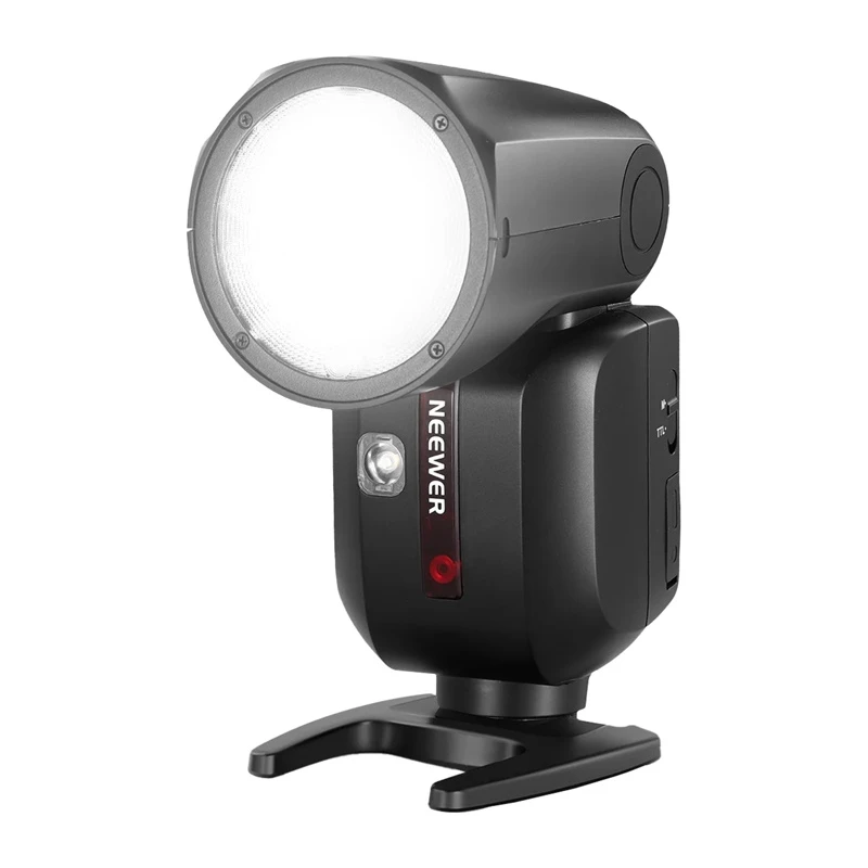 Neewer Z2PRO-F TTL Round Head Flash Speedlite su 3000mAh