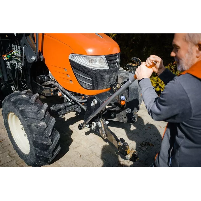NEO TOOLS 08-839 1/2 colio sukimo momento veržliaraktis su spragtuku 42-210 Nm su dviguba skale ir laikymo dėklu