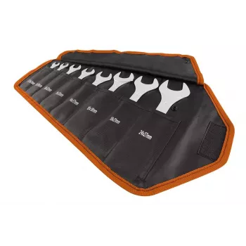 NEO TOOLS 09-860 Reguliuojamas veržliaraktis 250 mm Chromo vanadžio plienas su dviejų medžiagų rankena, DIN 3117, Maks. žiočių plotis 30 mm, Juoda/Pilka