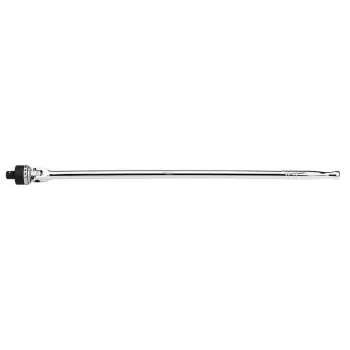 NEO TOOLS 1/2 inch Artikuliuota reketinė rankena su pasukama jungtimi, 610 mm, 72 dantys, chromo vanadžio plienas, poliruotas chromas