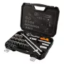 NEO TOOLS 1/2 inch veržliarakčių komplektas, 25 dalių, satino chromo vanadžio
