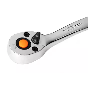 NEO Tools 10-020 219 dalių chromvanadžio lizdų rinkinys su 1/4 inch, 3/8 inch, 1/2 inch pavaromis, reketais, antgaliais, veržliarakčiais, šešiabriauniais rakteliais