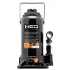 NEO TOOLS 10-456 atsarginis vandens butelio dangtelis, skirtas 10-455, užsukamas su atlenkiamu snapeliu, be BPA, juodas