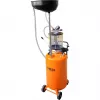 NEO TOOLS 10-811 Mobilus pneumatinis alyvos išsiurbimo įrenginys su kontroliniu rezervuaru, 80L pagrindinis bakas, 10L apžiūros bakas, 6-8 bar oro slėgis, 4 pasukami ratukai