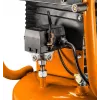 NEO TOOLS 12K010 Vertikalus alyva tepamas oro kompresorius, 40 L bakas, 230 V, 1,5 kW, 8 bar, 206 L/min įsiurbimas, ratai ir rankena