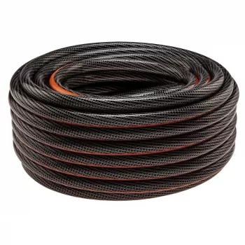 NEO TOOLS 3/4 colio x 30m 6 sluoksnių armuota PVC sodo žarna, 25 barų sprogimo slėgis, atspari UV ir dumbliams, žalia
