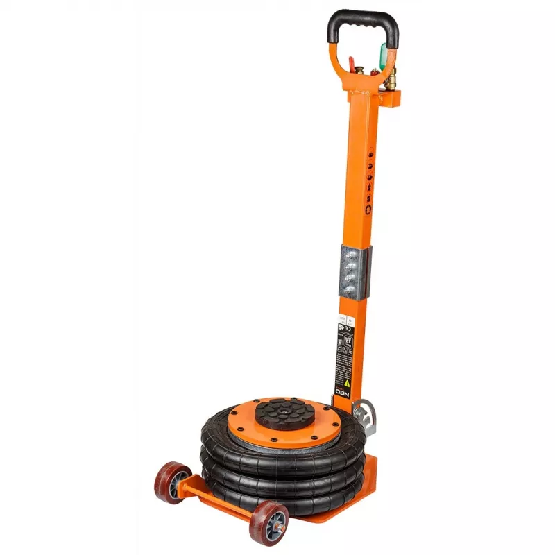 NEO TOOLS 3T Pneumatinis domkratas, aukštis 145-420mm