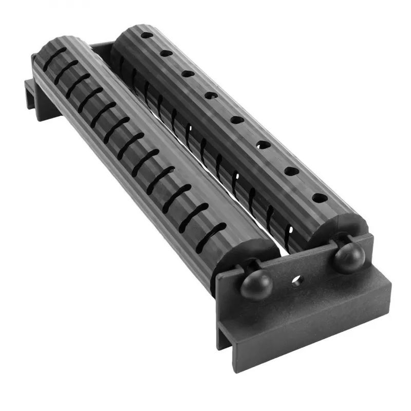NEO Tools 50-254 Plytelėms klijų ir skiedinio glaistymo mentelė su ergonomiška rankena, 280 x 130 mm guminis pagrindas, juoda/oranžinė