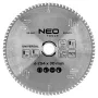 NEO TOOLS 55-548 Diskinis pjūklo diskas su kietlydinio dantimis, 254 mm x 30 mm, 80 dantų, universalus