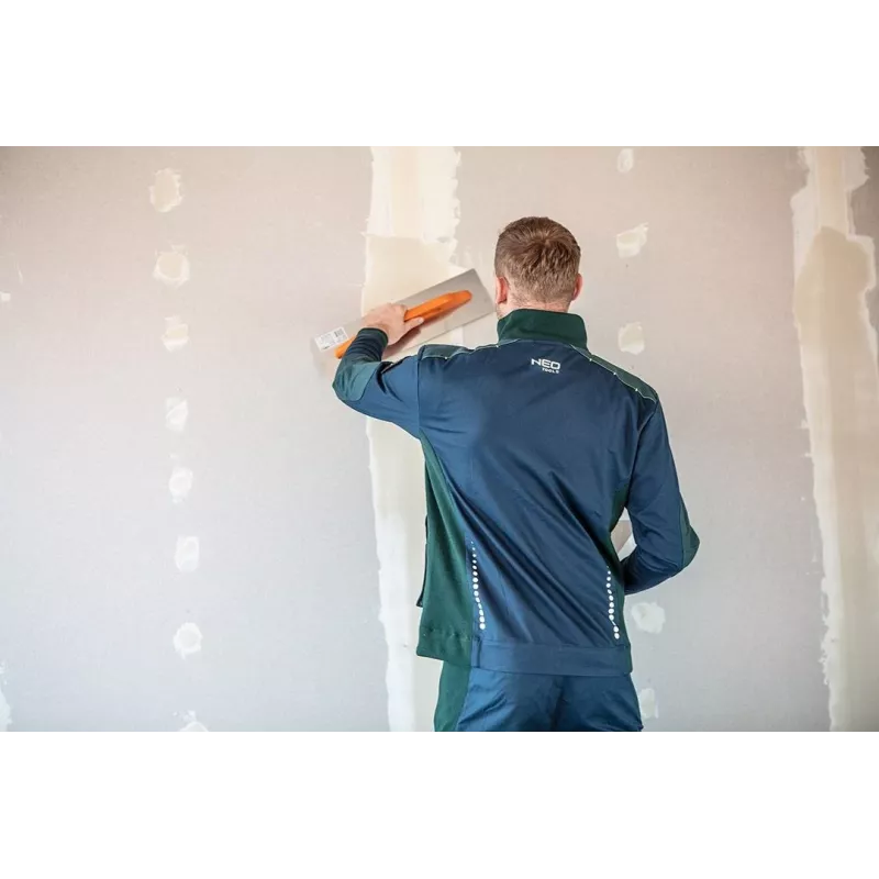 NEO TOOLS 81-216-XXL Darbo drabužiai Striukė Pilka/Žalia