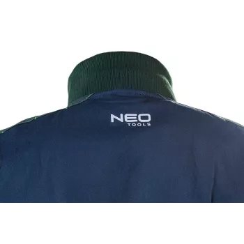 NEO TOOLS 81-216-XXL Darbo drabužiai Striukė Pilka/Žalia