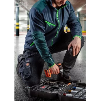 NEO TOOLS 81-229-XS apsauginės kelnės, pilkos/juodos, XS