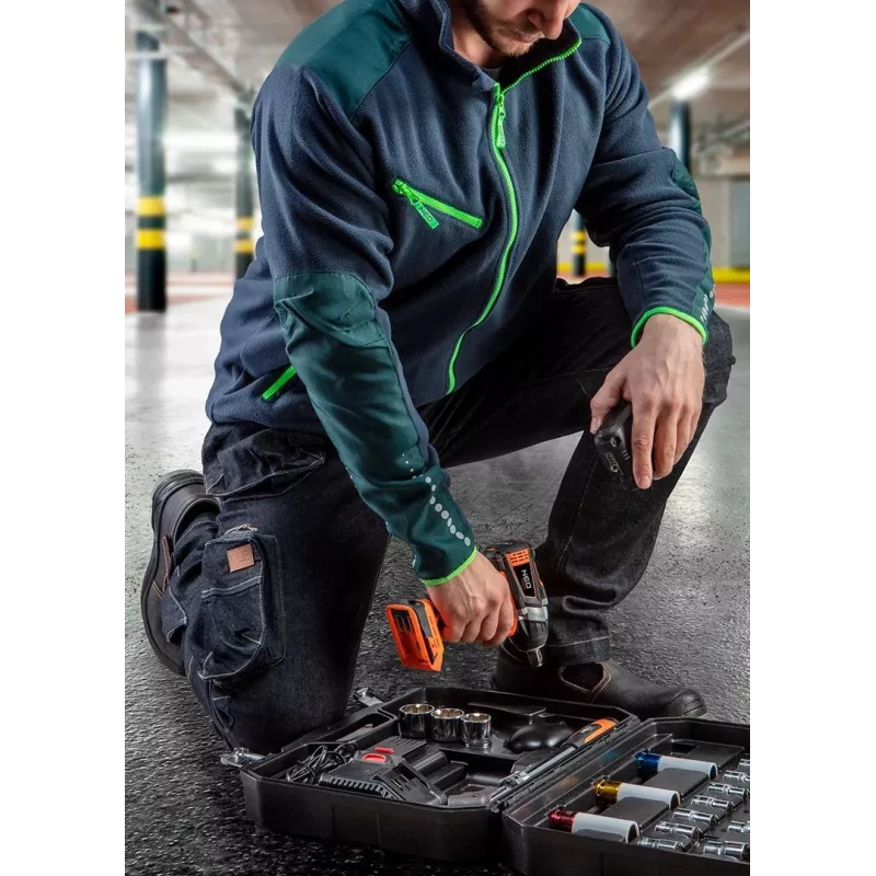 NEO Tools 81-229-XXXL apsauginės kelnės pilka/žalia