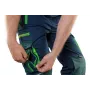 NEO Tools 81-246-XXL vyriškos darbo kelnės su kelių apsaugų kišenėmis, pilkos/juodos, dydis XXL