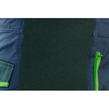 NEO Tools 81-246-XXXL darbo drabužiai - pilka/žalia, 65% poliesteris 35% medvilnė, 267 g/m², trigubai susiūti, CE sertifikuoti