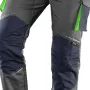 NEO Tools 81-247-XL Profesionalios darbo kelnės su kelių apsaugų kišenėmis, pilkos/juodos, dydis XL
