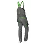 NEO Tools 81-247-XXXL darbo kelnės, pilkos/juodos, dydis XXXL, 65% poliesteris 35% medvilnė, 267 g/m², sustiprinti keliai, triguba siūlė, CE sertifikuota