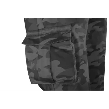 NEO TOOLS 81-252-XL vyriškos darbo kelnės su CORDURA® kelių sutvirtinimais, pilkos/juodos, dydis XL (EU 56)