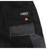 NEO Tools 81-270-XL apsauginiai darbo šortai, pilki/juodi, dydis XL, 9 kišenės, EN ISO 13688